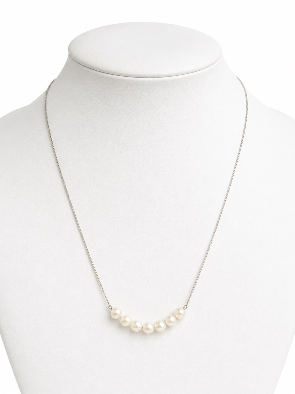 Vintage Pearl cluster necklace